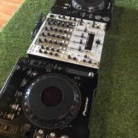 1 set alat DJ PIONEER CDJ 1000mk3 + DENON X-1500S