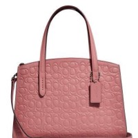 Coach charlie signature pink