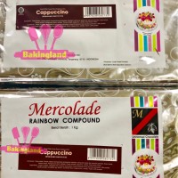 Coklat warna Mercolade cappucino 1kg