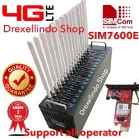 Modem Pool 16 Port USB 4G LTE SIMCOM SIM7600E