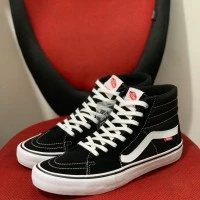 vans sk8 hi pro black white original bnib