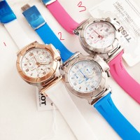 Jam Tangan Wanita Merk Tissot Trace Type T048217B Rubber Free Yes
