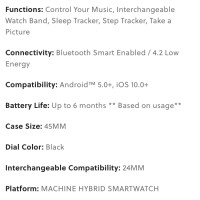 fossil ftw 1164