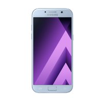 Handphone type samsung A5 2017 blue mist