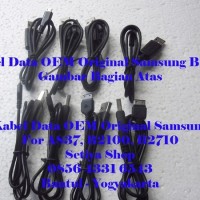 Kabel Data Original OEM USB Pipih Lebar Untuk Samsung B2100,B2700,Valencia,Omnia DLL
