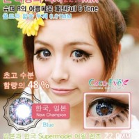 Softlens Coco Eye Lavender 3 Tone Blue Diameter 22mm