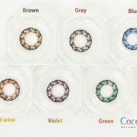 Softlens Coco Eye Lavender 3 Tone Diameter 22mm