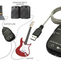 Jual Soundcard USB Recording Guitar Link + Seabrek Gratisannya! Murah