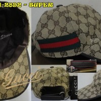 TOPI / HAT co/ce GCH-2892 kw SUPER Quality, Golden Cream Gucci Import
