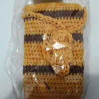 Sarung HP Rajutan Warna Coklat