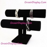 Rak Tempat Gelang 2 susun Display Aksesoris Jam Tangan