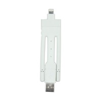 Bend it Amazing Tripod Lightning Cable for iPhone 5/5s/6/6+ White