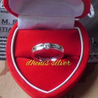 cincin kawin tunangan pasangan perak emas paladium dhenis950 no021