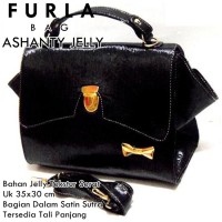 TAS FURLA GLOSY ASHANTY HITAM