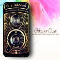 033 GOLD KAMERA Iphone 5/5s HARD case,casing,unik,murah,camera,retro