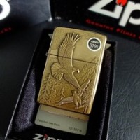 Jual Zippo Where Eagle Dare Brass Emblem Murah