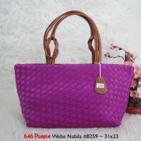 TAS WEBE NABILA UNGU