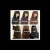 hair clip semi human, dan human fiber kualitas 1