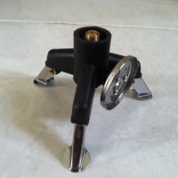 Gas Adaptor untuk kompor gas mini - Adaptor Nozzle Gas Bottle Screwgate Three-Leg Transfer Head