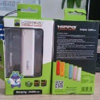 Power Bank Hippo 2600 mAh Dolphy / Powerbank 2600mAh Portable Charger Universal (Blackberry, Nokia, Samsung, LG, HTC, Sony)