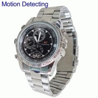 KAMERA PENGINTAI, JAM TANGAN JAMES BOND, Spy Cam Jam Tangan 4 GB Dus Hitam - Rantai GROSIRAN MURAH