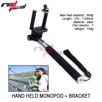 tongsis + holder / tongkat narsis / monopod with holder U medium untuk hp , smartphone, camera , bb , samsung , iphone , dll