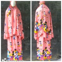 Mukena Bali Anak Micky Mouse