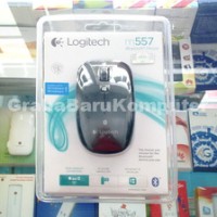 Logitech M557 Dark Grey Wireless Bluetooth for PC Windows Mac Gadget Tablet Samsung Galaxy Tab Asus iPad Advan Macbook Pro