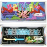 COLORFUL RAINBOW LOOM BANDS STATER KITS (CHOONS DESIGN) BAND BANDZ KIT RUBBER KARET MAINAN EDUKASI KREATIF ANAK CINCIN GELANG