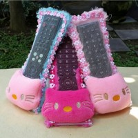 Jual Sarung remote / Cover Remote TV Hello Kitty Murah