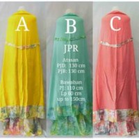 Mukena Bali Jumbo warna Pastel