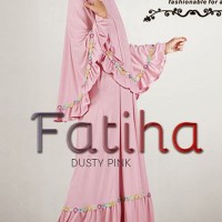 Gamis Ayyanameena Fatiha - Dusty Pink