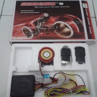 ALARM MOTOR merk SHINAGAWA Tipe 1 + BONUS CARA PEMASANGAN, RELAY & Tom