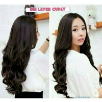 Jual Hair Clip Big Layer Curly / hairclip Murah