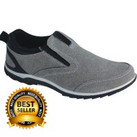 Jual sepatu casual keren cowok | sepatu slip on pria trendi n murah sd 008 Murah