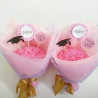 Jual Buket bunga rose handmade kado wisuda murah Murah