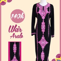 Gamis Ukir arab - shofwa griya