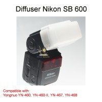Diffuser Nikon SB 600 for Yongnuo YN-460, YN-460-II, YN-467, YN-468
