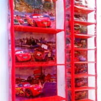 SET HBOK & HSOK /Rak Tas dan Sepatu Gantung Zipper Car