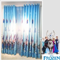 Jual Gorden Frozen Blackout Import Cocok Untuk Di Ruang Tamu Atau Kamar Murah
