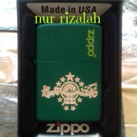 Jual korek api zippo grafir logo NU Murah