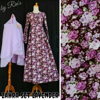 supplier baju hijab : zahra set syari ori by rins / gamis syari HQ