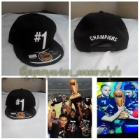 Topi snapback persib juara piala presiden 2015