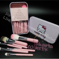 Jual KUAS HELLO KITTY KALENG ISI 7 Murah
