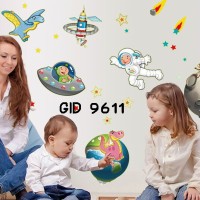 Jual Wallsticker Glow In The Dark Uk.60x90 Wallstiker Luar Angkasa Murah
