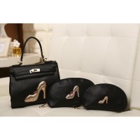 H872 TAS BRANDED KOSMETIK PESTA HERMES VICTORIA BECKHAM 3 IN 1 IMPORT
