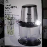 Jual Oxone OX-272 Jumbo Chopper Stainless Steel Head 1,2 L bagus bergaransi Murah