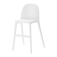 IKEA Urban - Kursi Anak Untuk di Meja Makan, Warna Putih