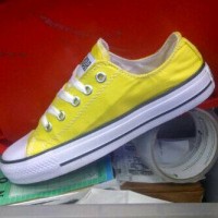 sepatu murah converse grade ori low kuning + box
