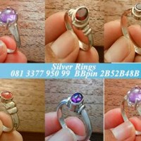 cincin perak bali 925 permata akik untuk perhiasan wanita
